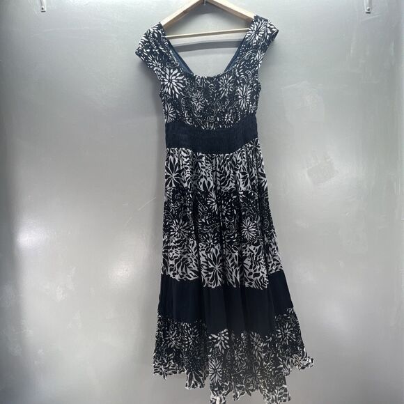 Hannah Dress Women’s Size Small Bohemian Floral MIDI Sundress - Picture 3 of 11